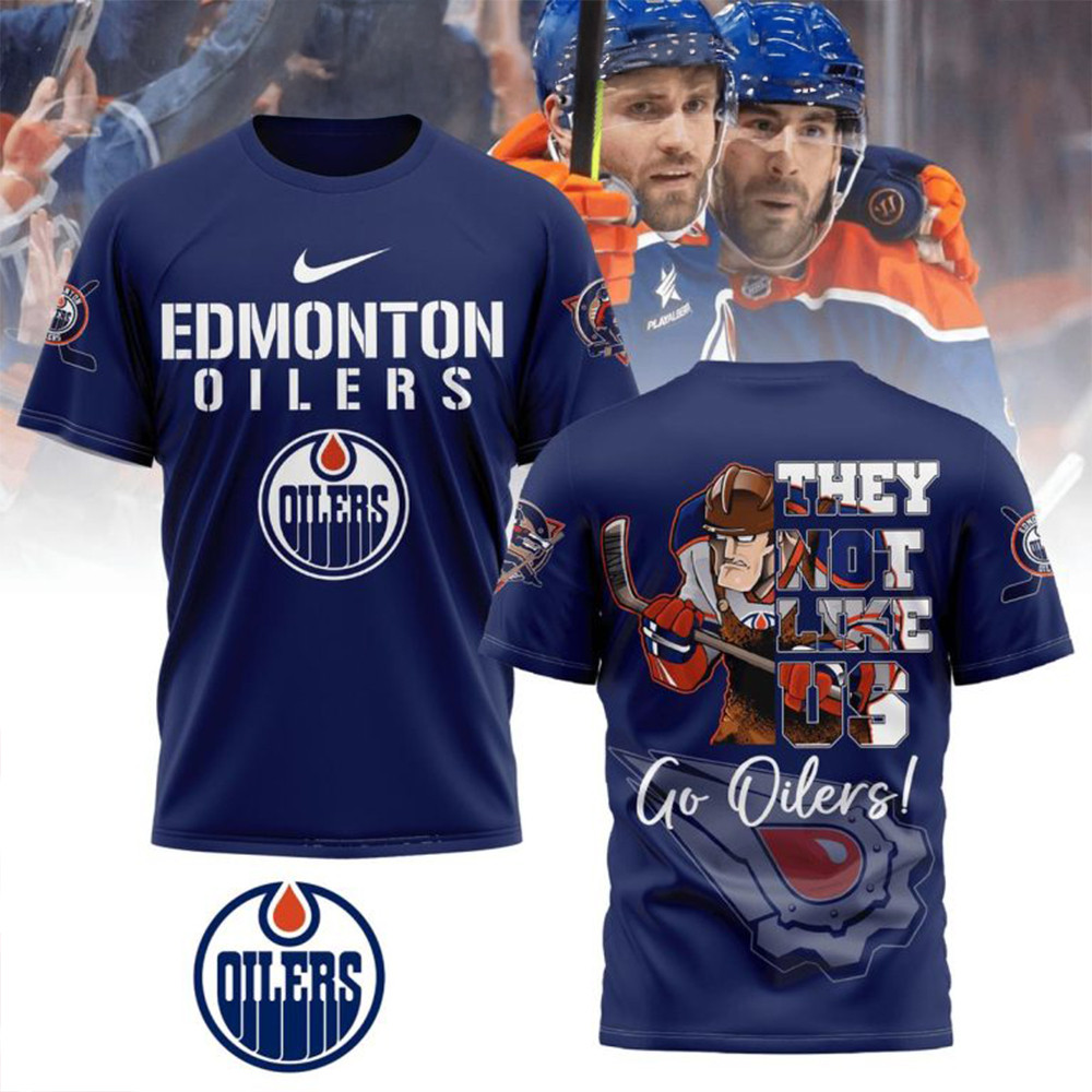 Edmonton Oilers 2025 Time They Not Like Us Go Oilers T-Shirt Presents For Hockey Fans-1