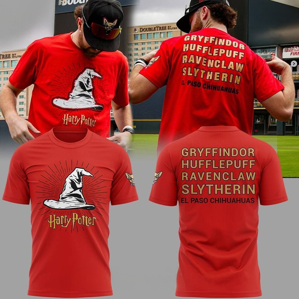 El Paso Chihuahuas X Harry Potter Night 2025 Special Shirt Chihuahuas Merch Husband Gifts-1