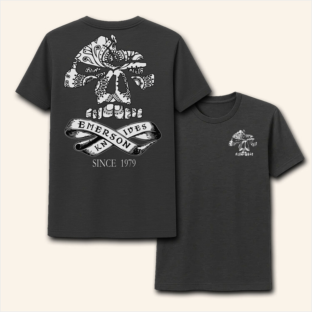 Emerson Knives Merch Sugar Skull T-Shirt Birthday Birthday Gift For Him Gifts For Besties-1