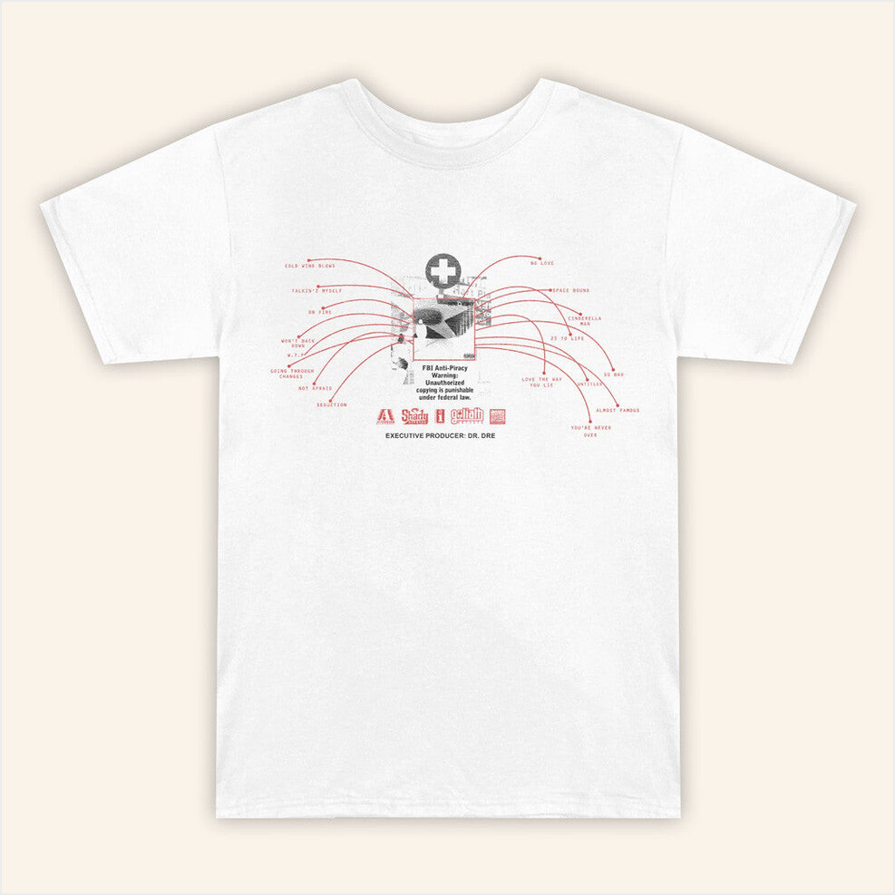 Eminem Official Merch Recovery 15th Anniversary Tracklist T-Shirt Best Gifts For Boyfriend-1