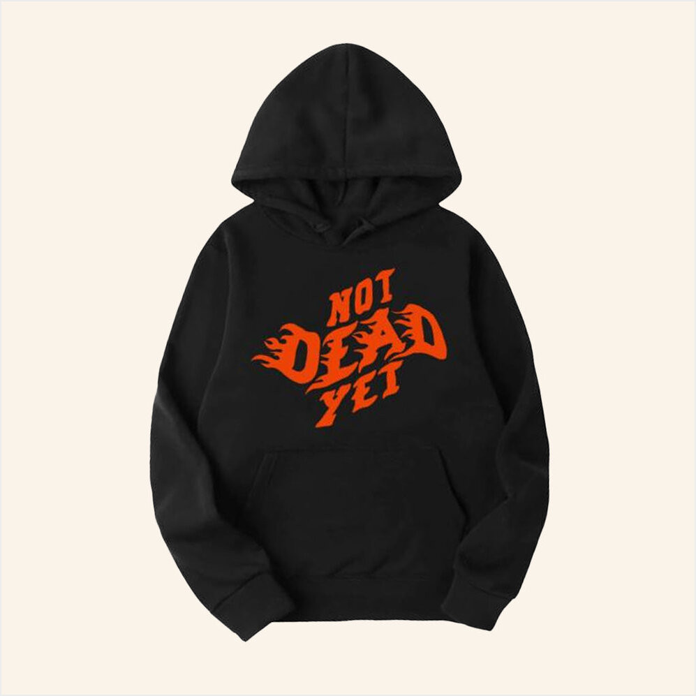Emo's Not Dead Merch Not Dead Yet Hoodie Gifts For Him Birthday Gifts For Fans-1
