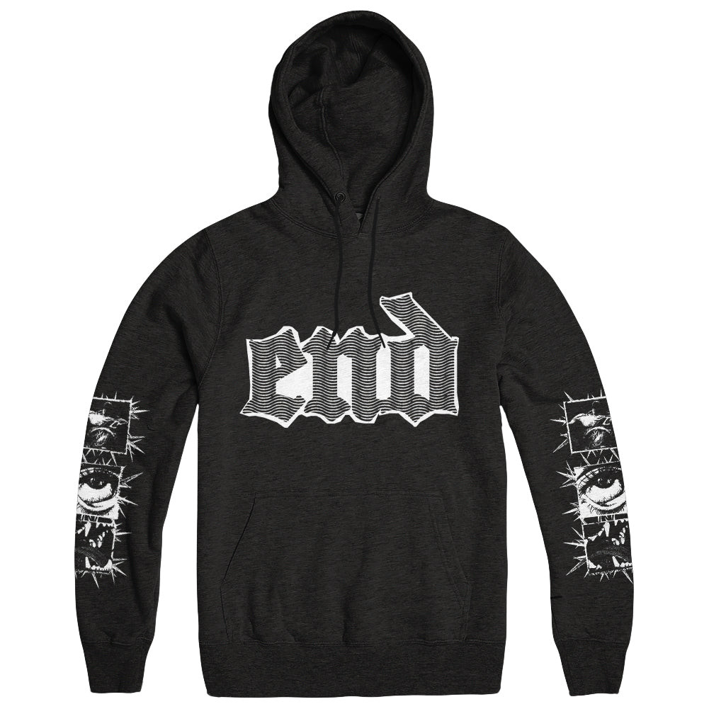 End Merch Oe Logo Thorns Hoodie End Hoodie Father'S Day Gifts For Metal Music Lovers-1