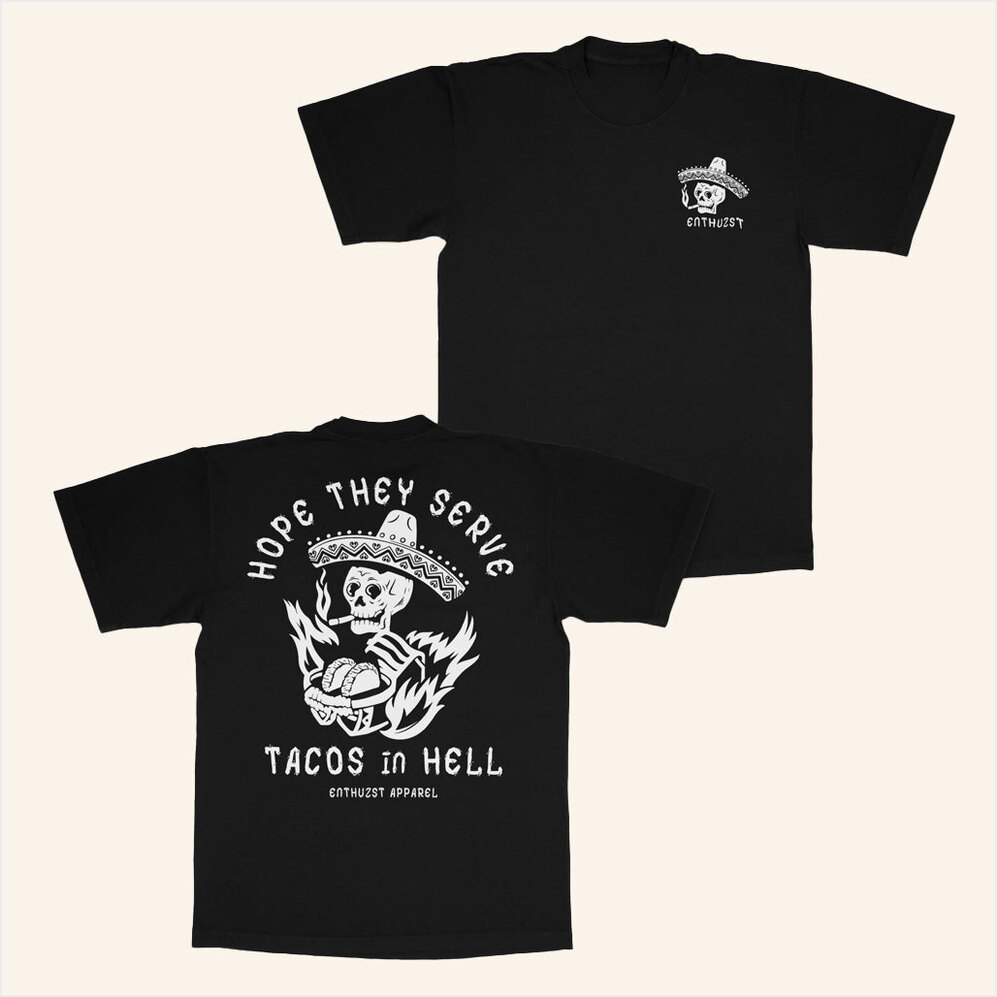 Enthuzst Merch Tacos Shirt Birthday Present For Husband Birthday Gifts For Best Friend-1