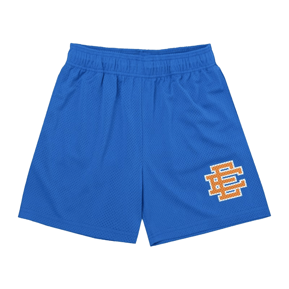Eric Emanuel Shorts Electric Blue Orange EE Short Merch Gift Ideas For Husband-1