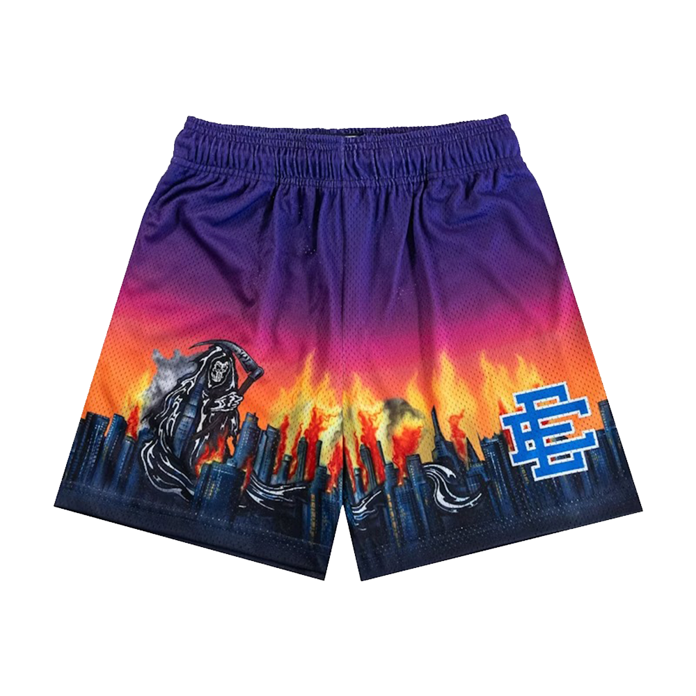 Eric Emanuel Shorts Eric Emanuel X Warren Lotas I Short Multicolor EE Merch Gifts For Dad-1