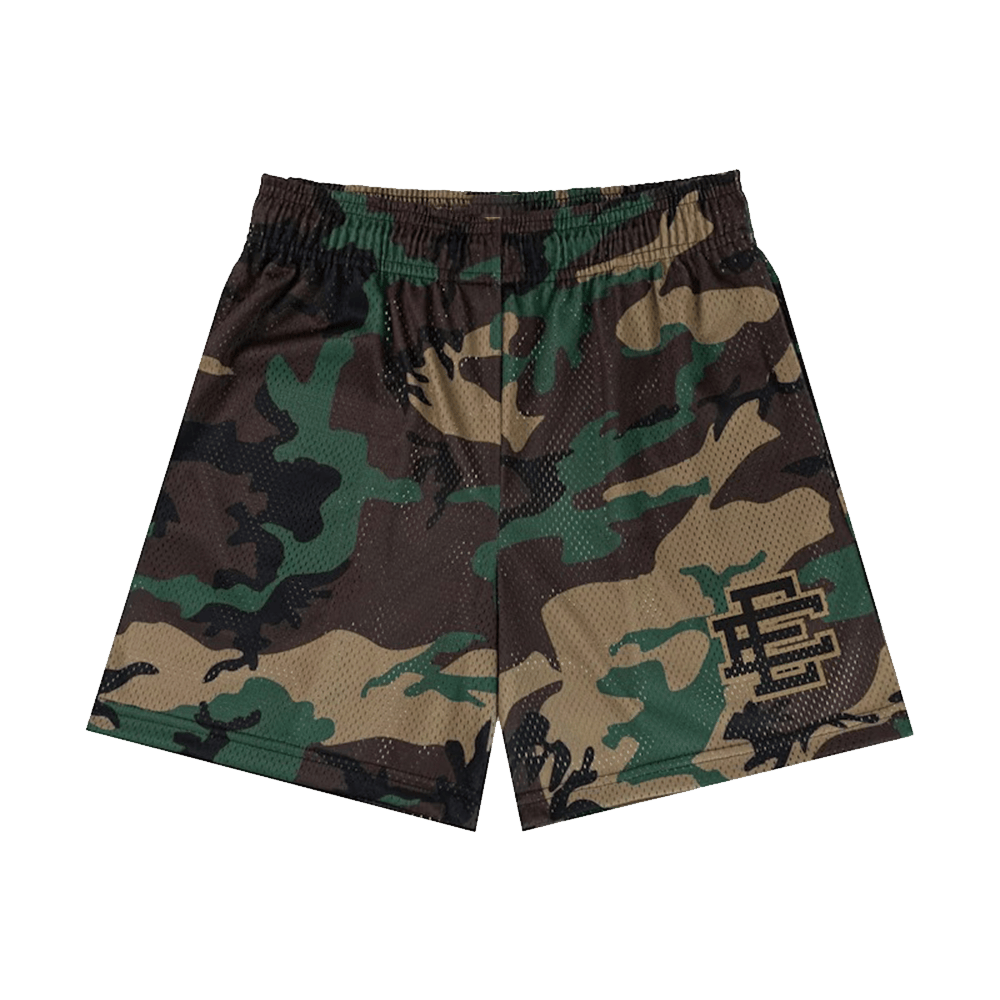 Eric Emanuel Shorts Green Black Camo EE Short Merch Gift Ideas For Him-1