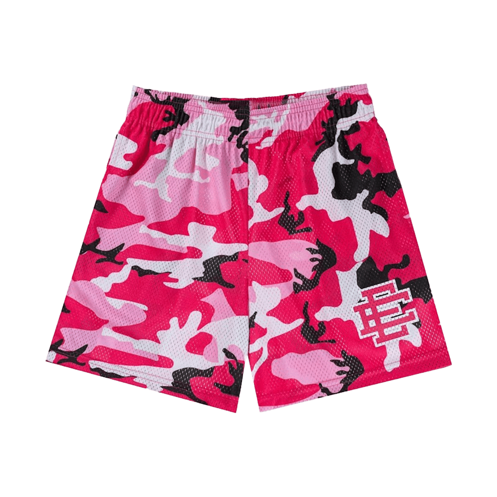 Eric Emanuel Shorts Pink Black Camo EE Short Merch Presents For Wife-1
