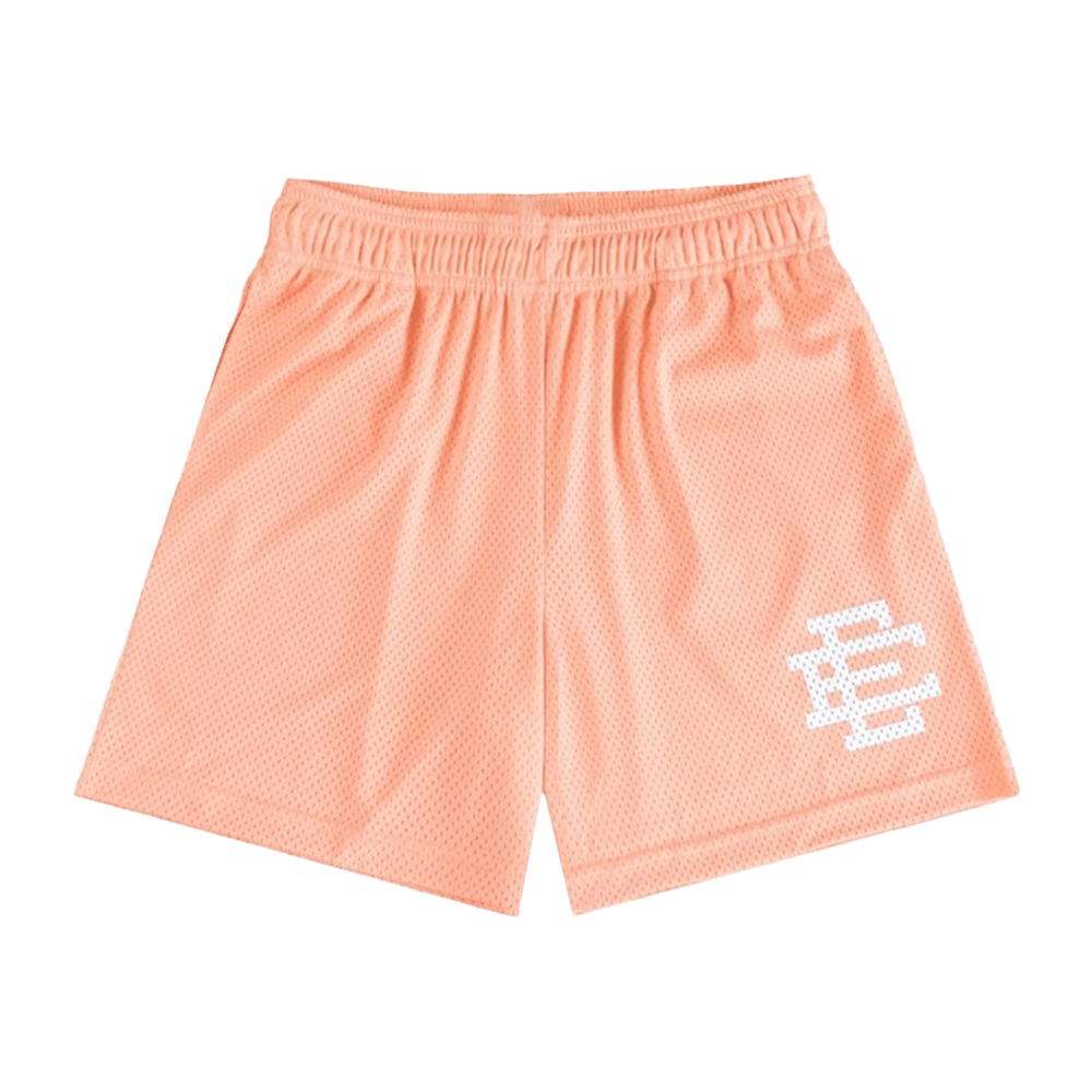 Eric Emanuel Shorts Salmon White EE Short Merch Great Gifts For Girlfriend-1