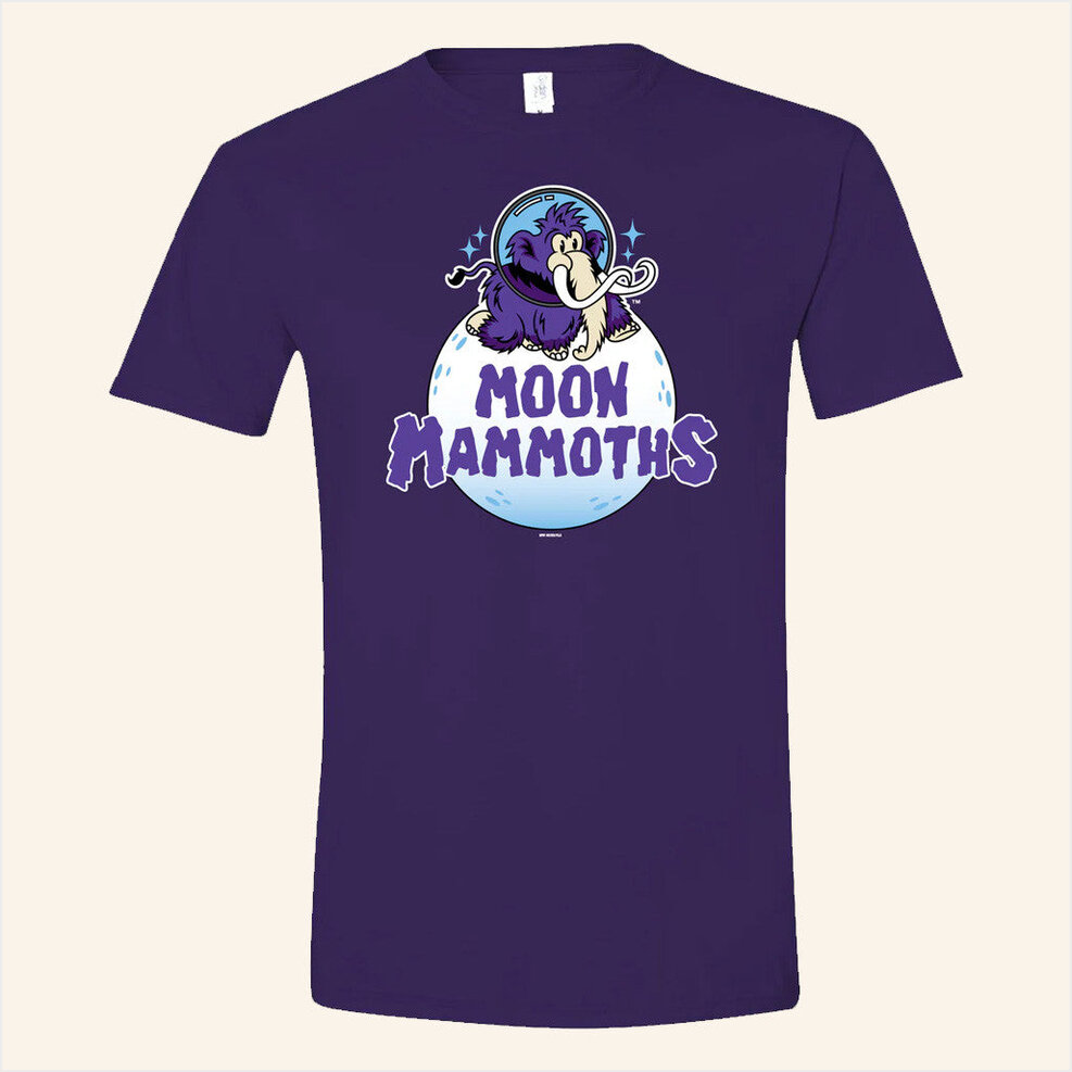 Erie Seawolves Official Merch Erie Seawolves Br Moon Mammoths Shirt Gifts For Your Boyfriend-1