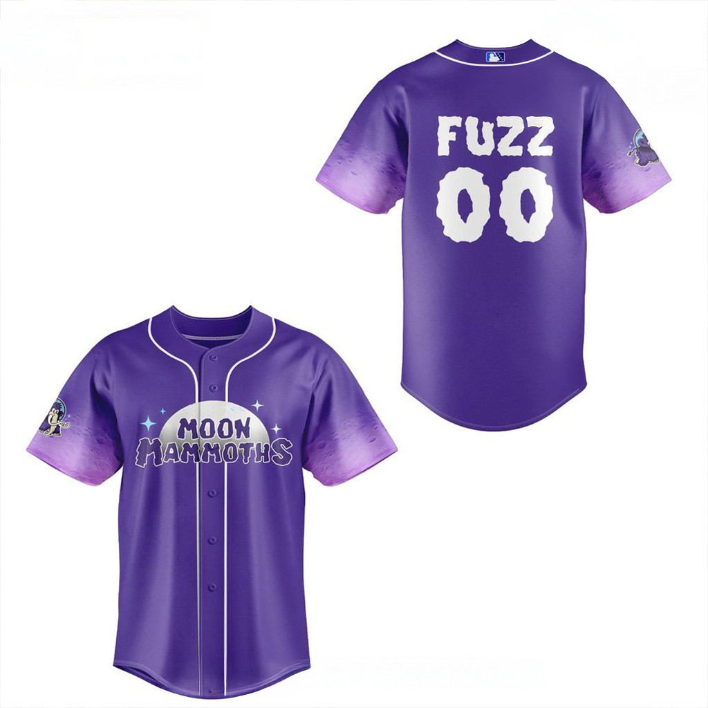 Erie Seawolves The Erie Moon Mammoths Special Baseball Jersey Erie Seawolves Merch For Fans-1