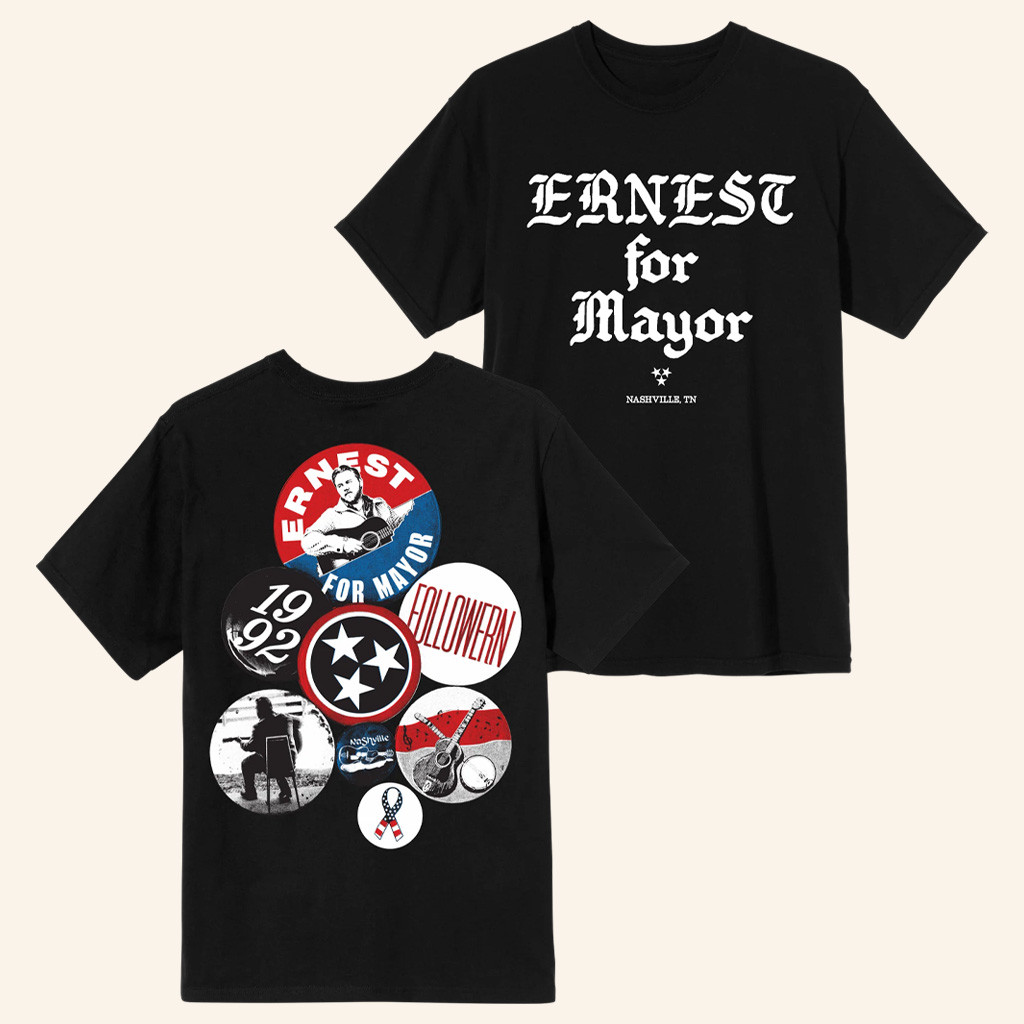 Ernest Official Merch Ernest For Mayor T-Shirt Birthday Gift Ideas For Him-1 Ernest Official Merch Ernest For Mayor T-Shirt Birthday Gift Ideas For Him-1