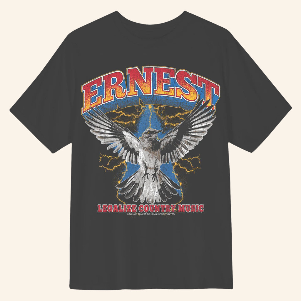 Ernest Official Merch Legalize Country Music T-Shirt Gift Ideas For Boyfriend-1