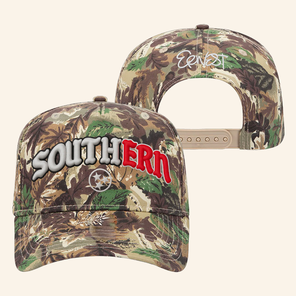 Ernest Official Merch Southern Camo Hat Gifts For Father-1