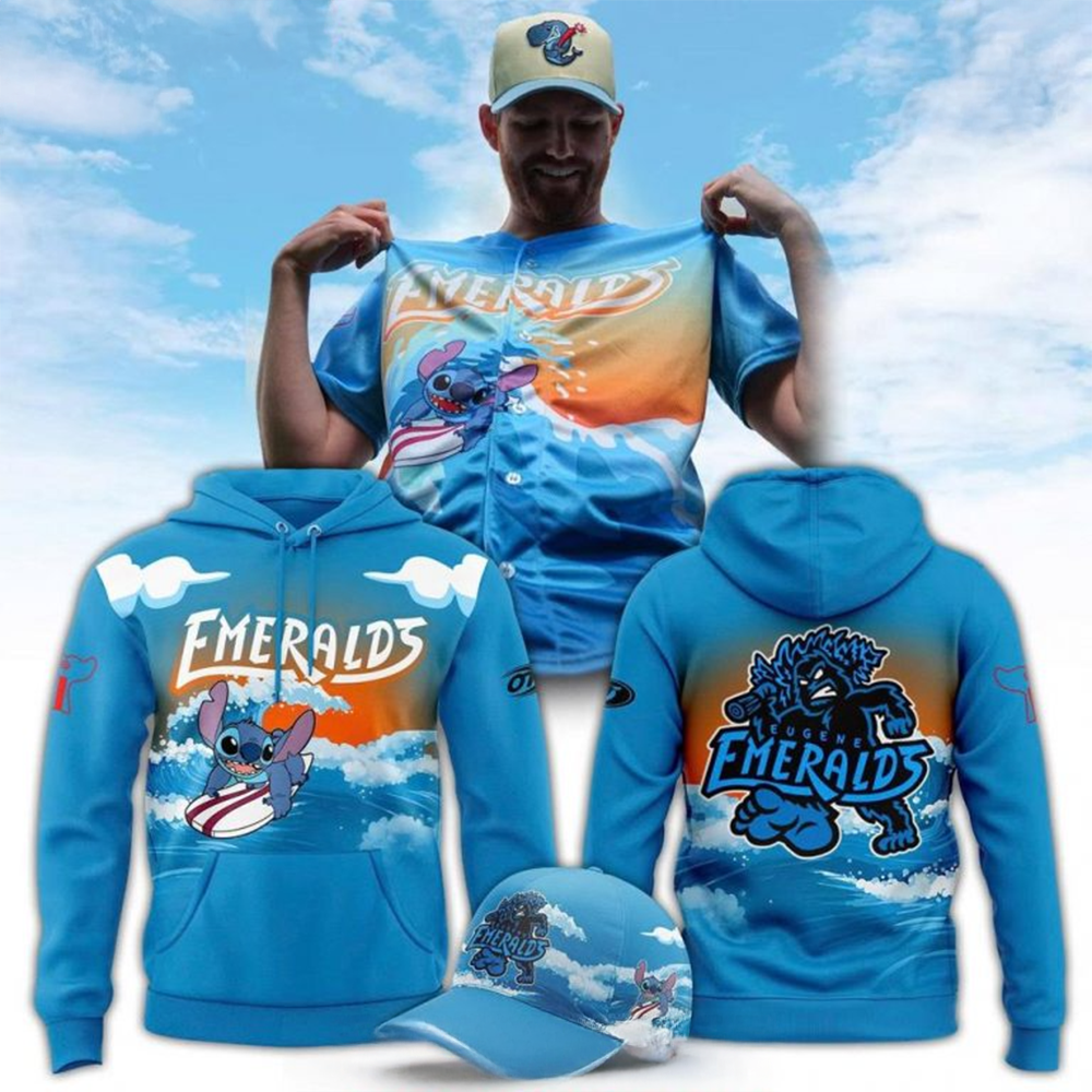 Eugene Emeralds x Lilo And Stitch Night 2025 Performance Hoodie First Fathers Day Gift Ideas-1