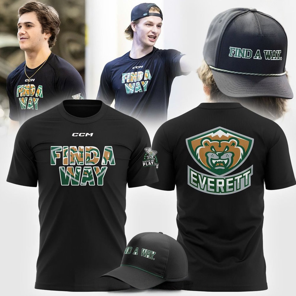 Everett Silvertips Find A Way T-Shirt Everett Silvertips Merch Top 10 Father's Day Gifts-1 Everett Silvertips Find A Way T-Shirt Everett Silvertips Merch Top 10 Father's Day Gifts-1