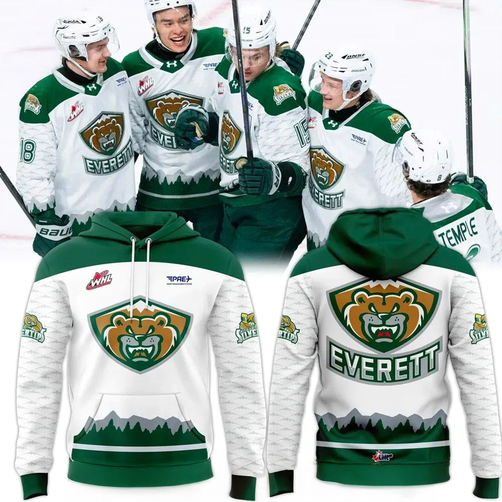 Everett Silvertips New 2025 2026 Special Hoodie Silvertips Merch Gift Ideas For Hockey Lovers-1