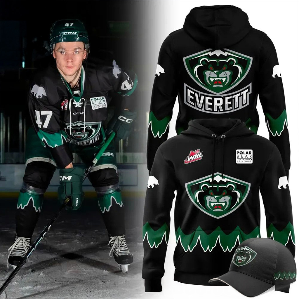 Everett Silvertips Nightmare New 2025 Hockey Hoodie Silvertips Merch Gifts For Hockey Fan-1