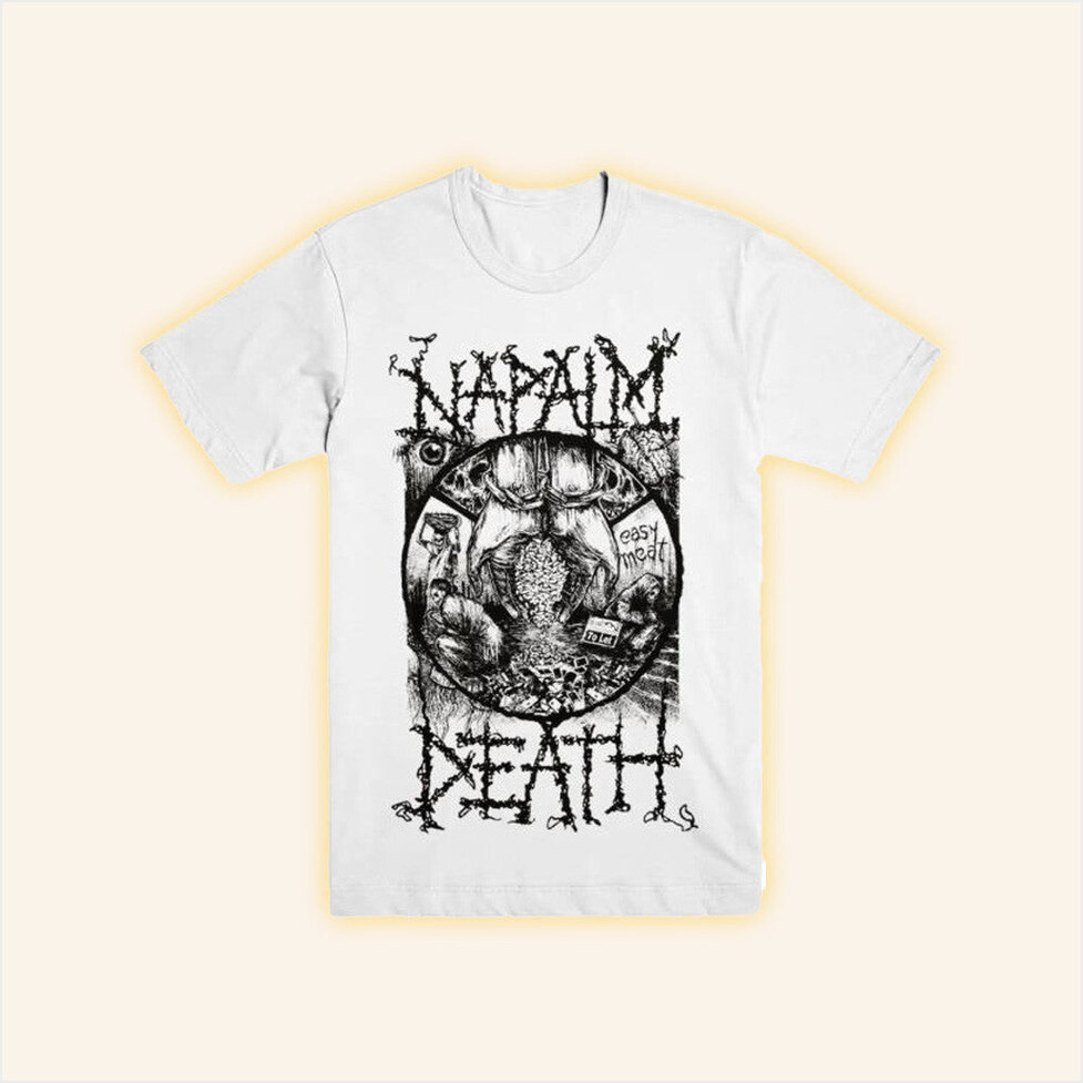 Evil Greed Merch Napalm Death Poverty T-Shirt Gifts For Besties Birthday Gifts For Brother-1