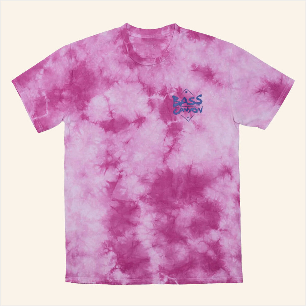 Excision Merch Bass Canyon Tie Dye Pink T-Shirt Gifts For Girlfriend Birthday Gifts For BFF-1