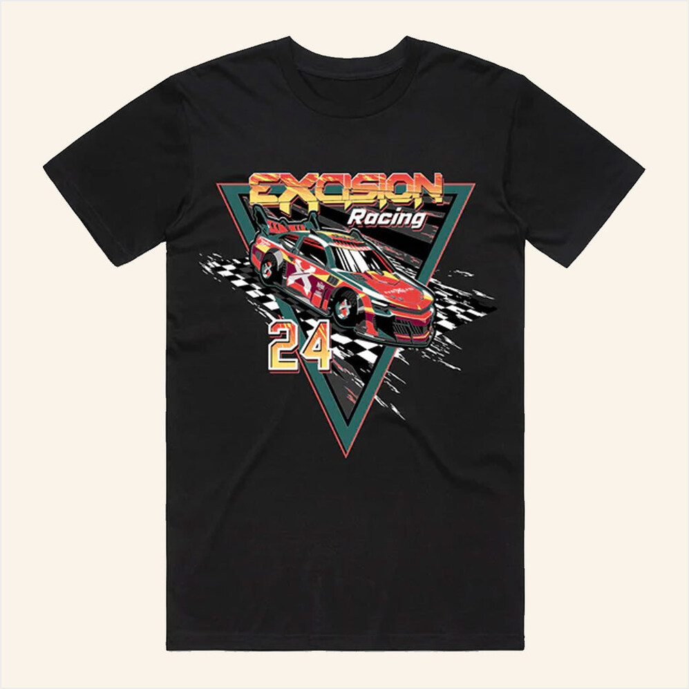 Excision Merch Excision Racing T-Shirt Gifts For Father Birthday Gifts For BFF-1
