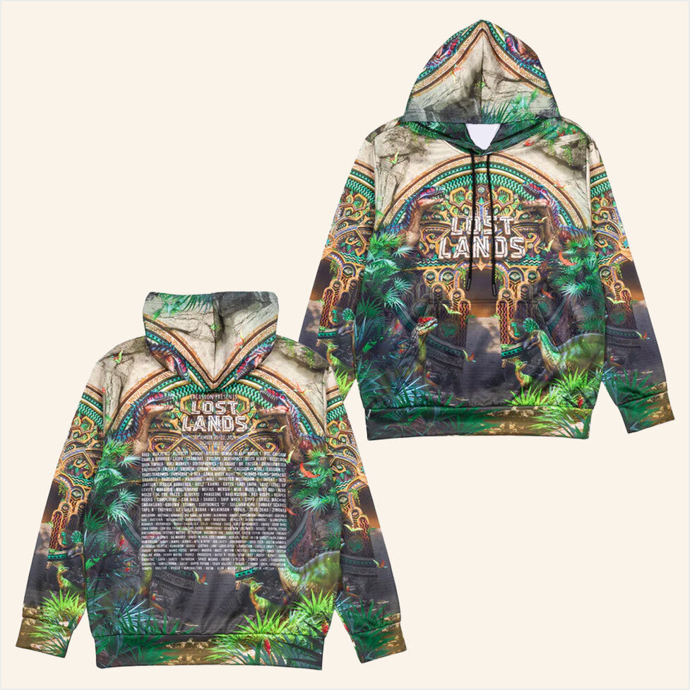 Excision Merch Lost Lands 2024 Hoodie Best Gifts For Friends Birthday Gifts For Her-1