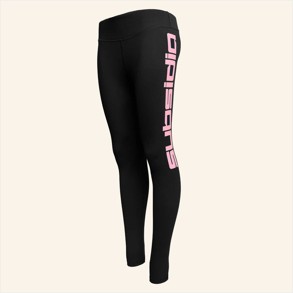 Excision Merch Subsidia Mid Waist Leggings Black Pink Gifts For Wife Birthday Gifts For Fans-1
