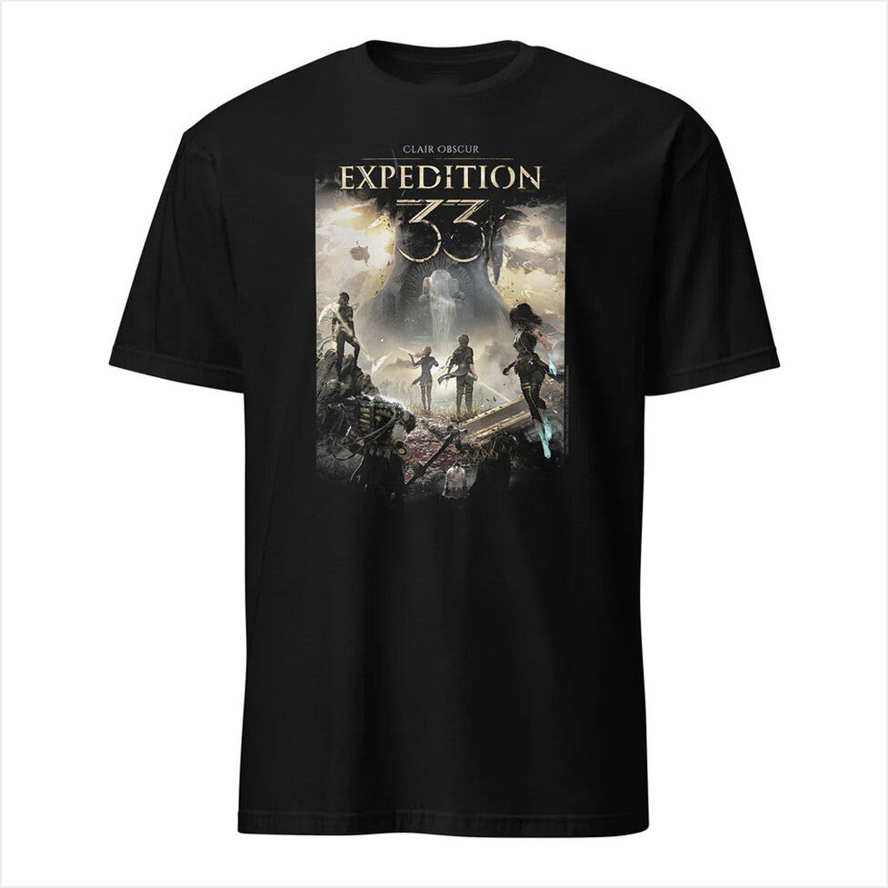 Expedition 33 Merch Cover Art T-Shirt Gift Ideas For Him Birthday Gifts For Fans-1