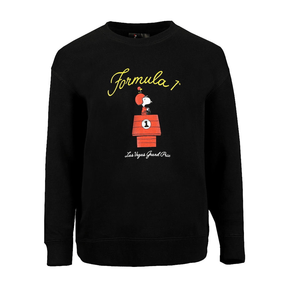 F1 Snoopy Merch For Fan Snoopy Formula 1 x Peanuts 2024 Las Vegas Grand Prix Pit Sweatshirt-1