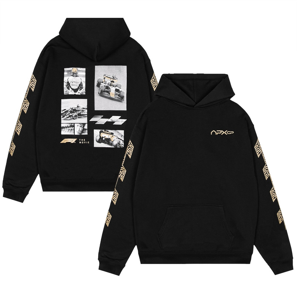 F1 The Movie APXGP Hoodie Black Brad Pitt 2025 Merch Gifts For Fans-1 F1 The Movie APXGP Hoodie Black Brad Pitt 2025 Merch Gifts For Fans-1