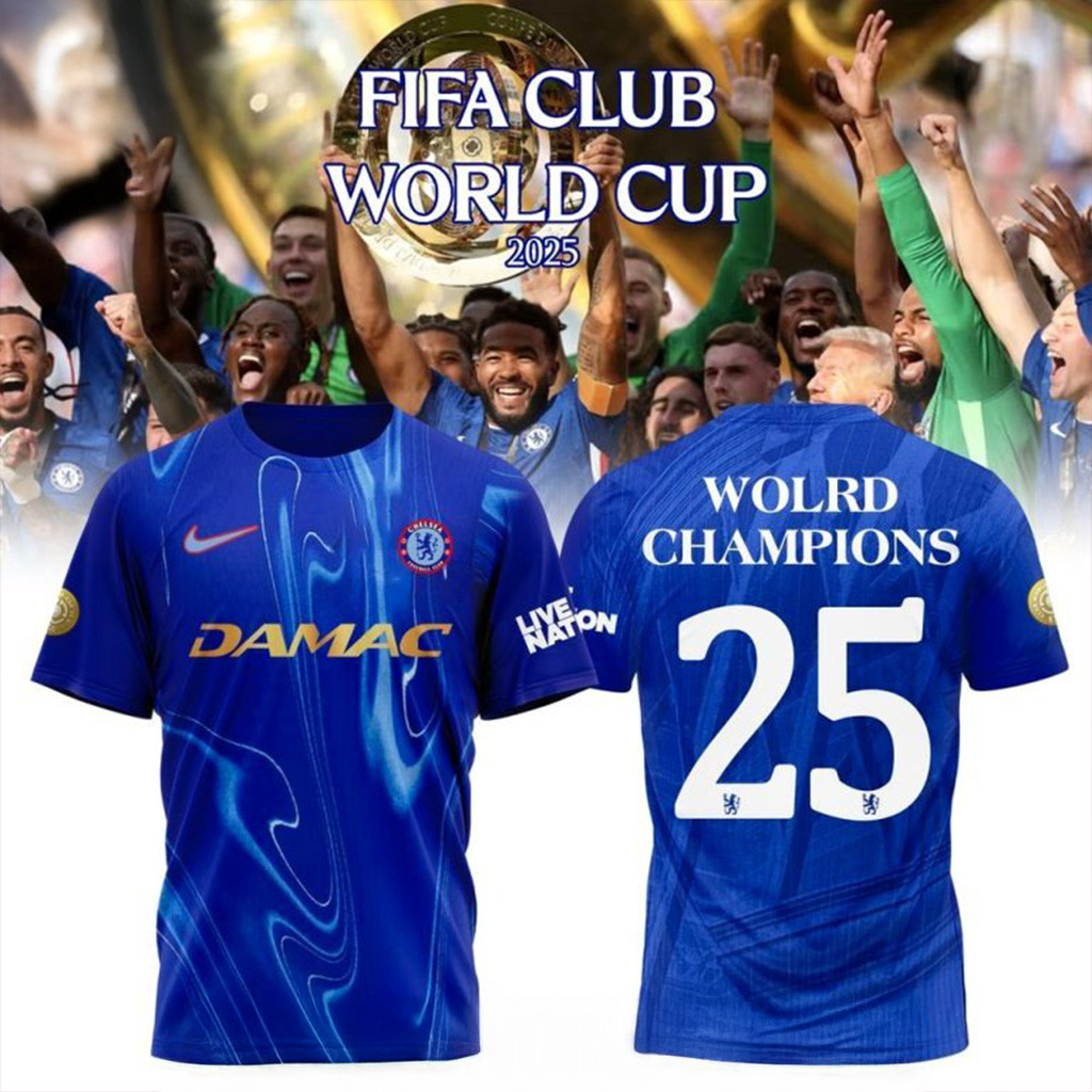 FIFA Club World Cup 2025 Champions Chelsea Hoodie Fan Merch Gift Ideas For Dad-1