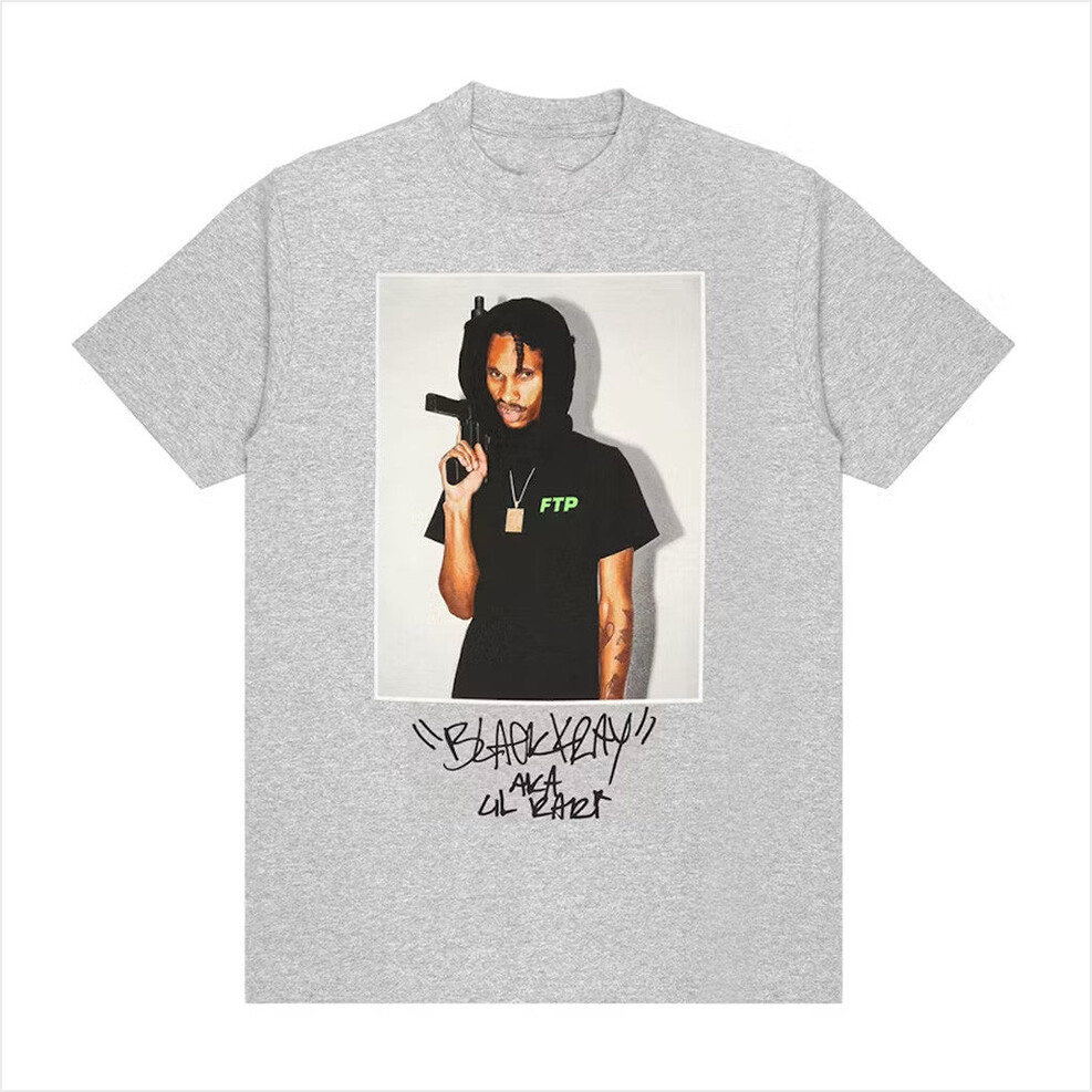 FTP Merch FTP Black Kray Photo T-Shirt Gifts For Husband Birthday Gifts For Fans-1
