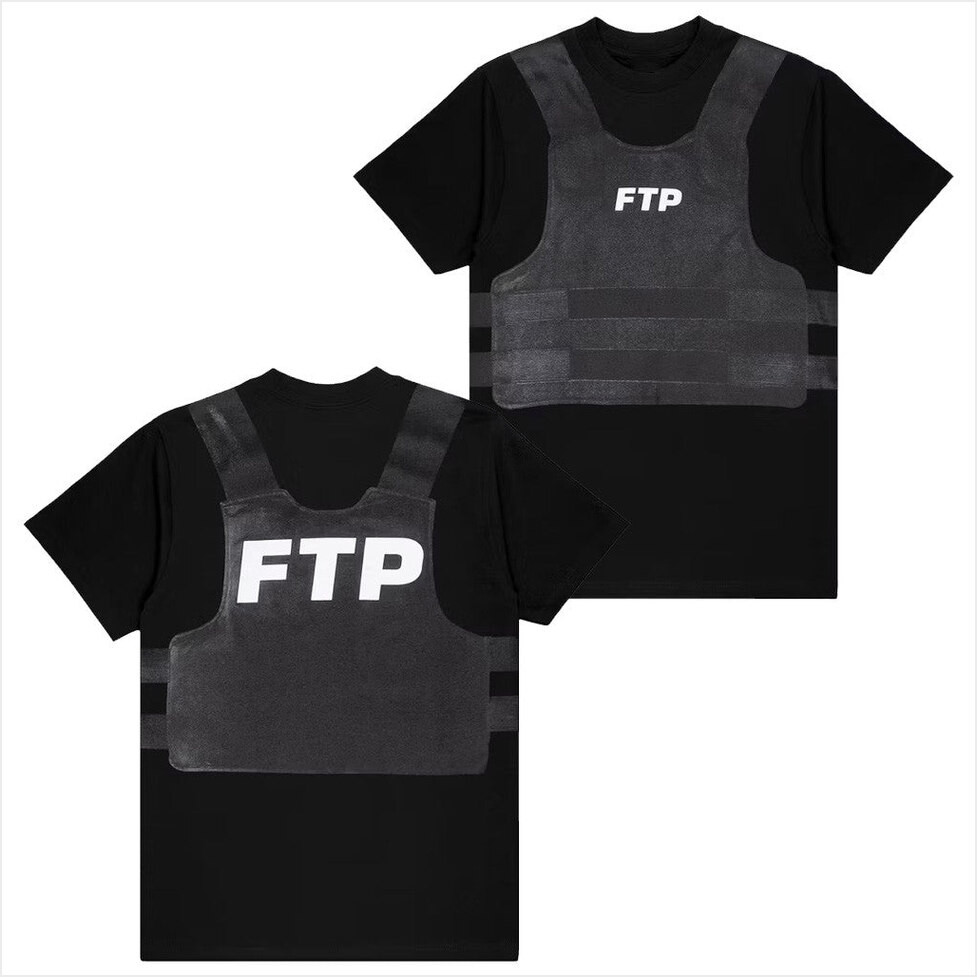 FTP Merch FTP Bulletproof Vest T-Shirt Gifts For Him Birthday Gifts For Besties-1