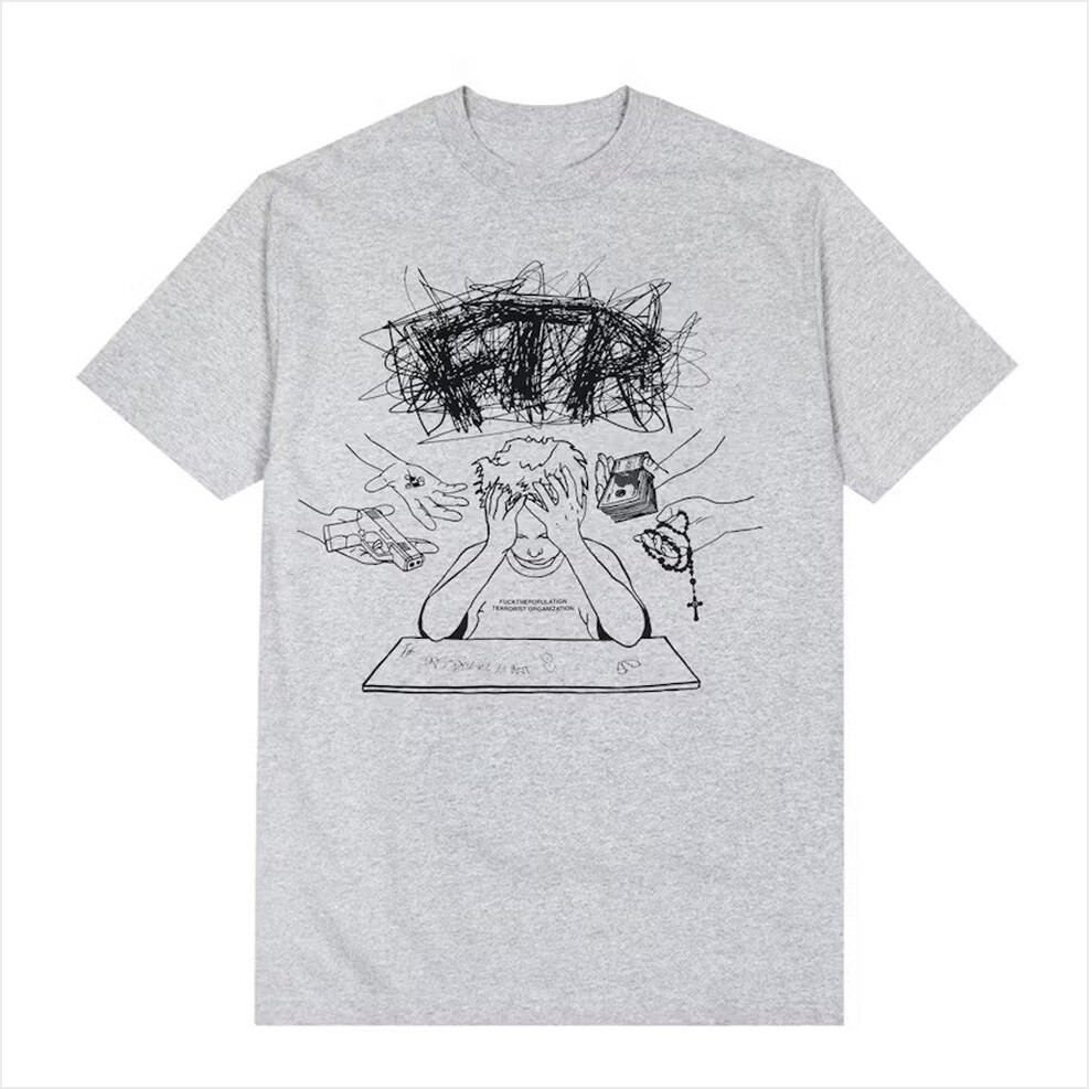 FTP Merch FTP Peer Pressure T-Shirt Grey Gifts For Dudes Birthday Gifts For BFF-1 FTP Merch FTP Peer Pressure T-Shirt Grey Gifts For Dudes Birthday Gifts For BFF-1
