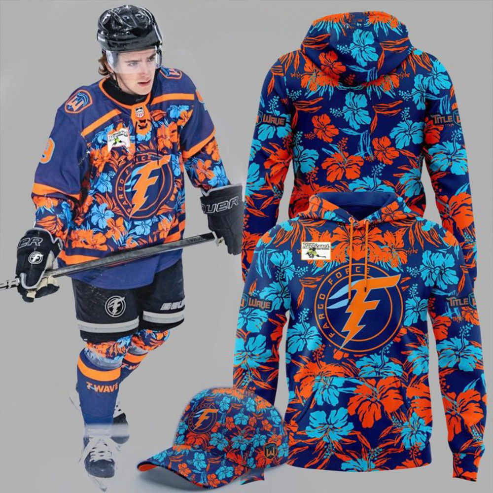 Fargo Force X The Ride The Wave Hoodie Gifts For Hockey Fan-1