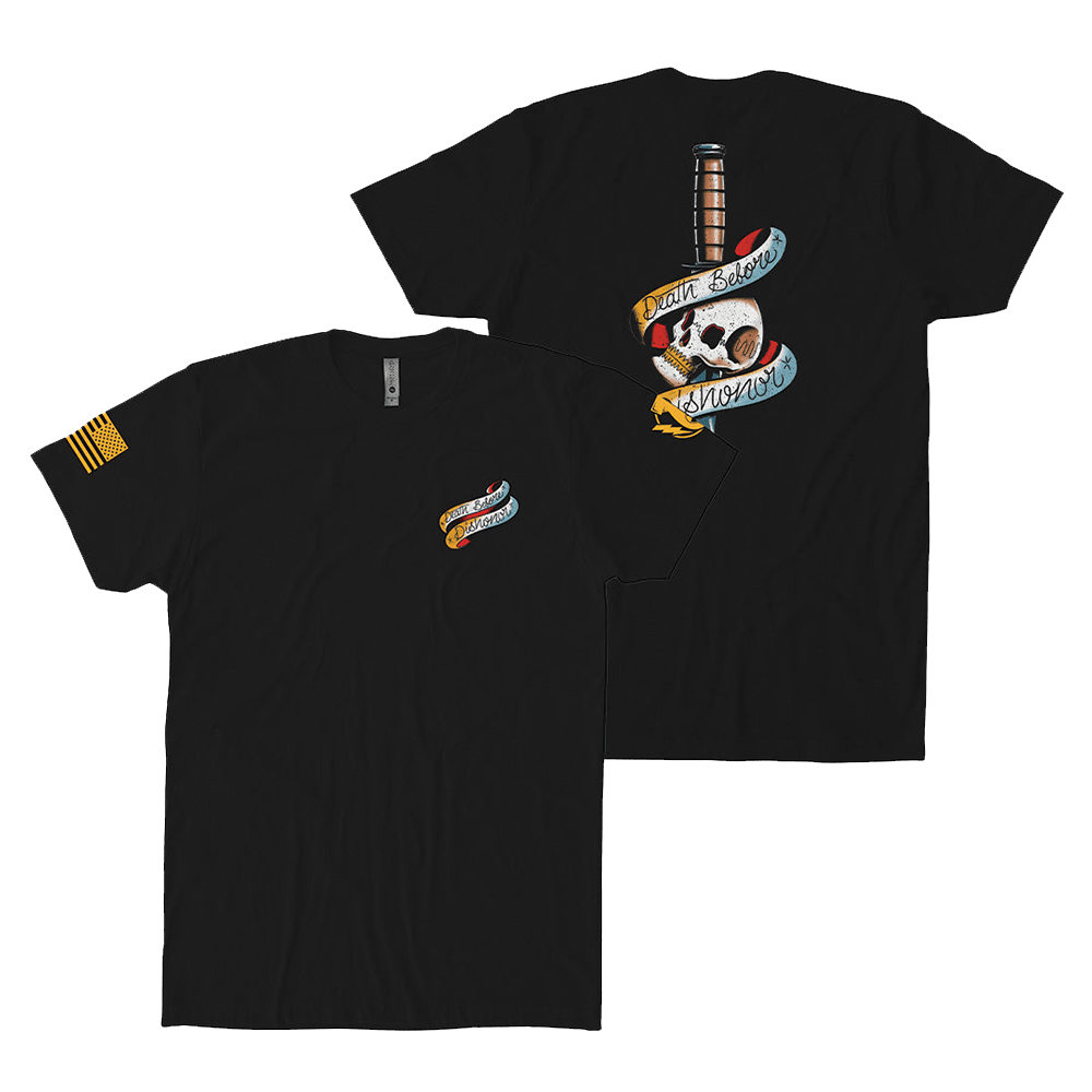 Fat Electrician Merch Death Before Dishonor T-Shirt Father's Day Presents-1