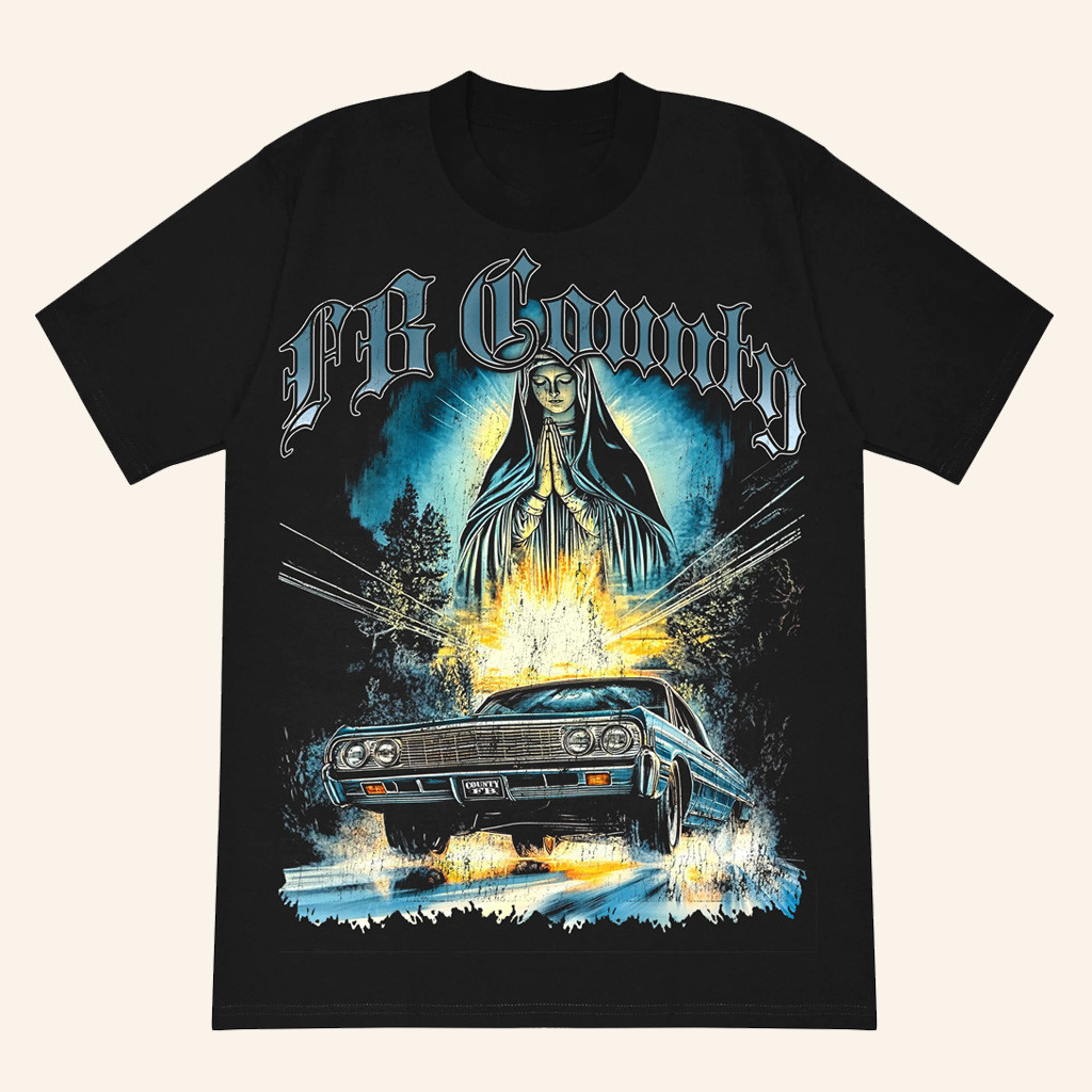 Fb County USA Merch Fb County Wanted Heavy Hard T-Shirt Him Gifts-1
