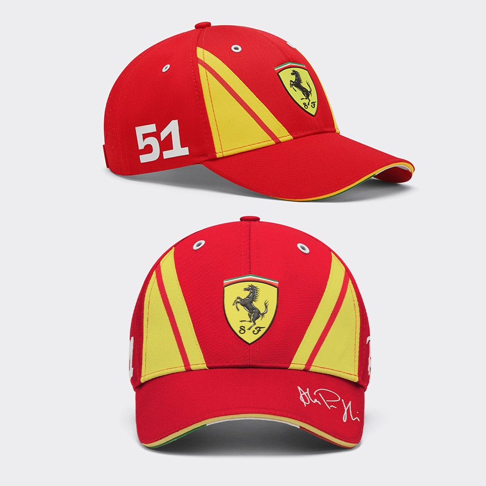 Ferrari Molina Hypercar Hat Mans Ferrari Ferrari 51 Hypercar Hat Fathers Day Gifts For Husband-1