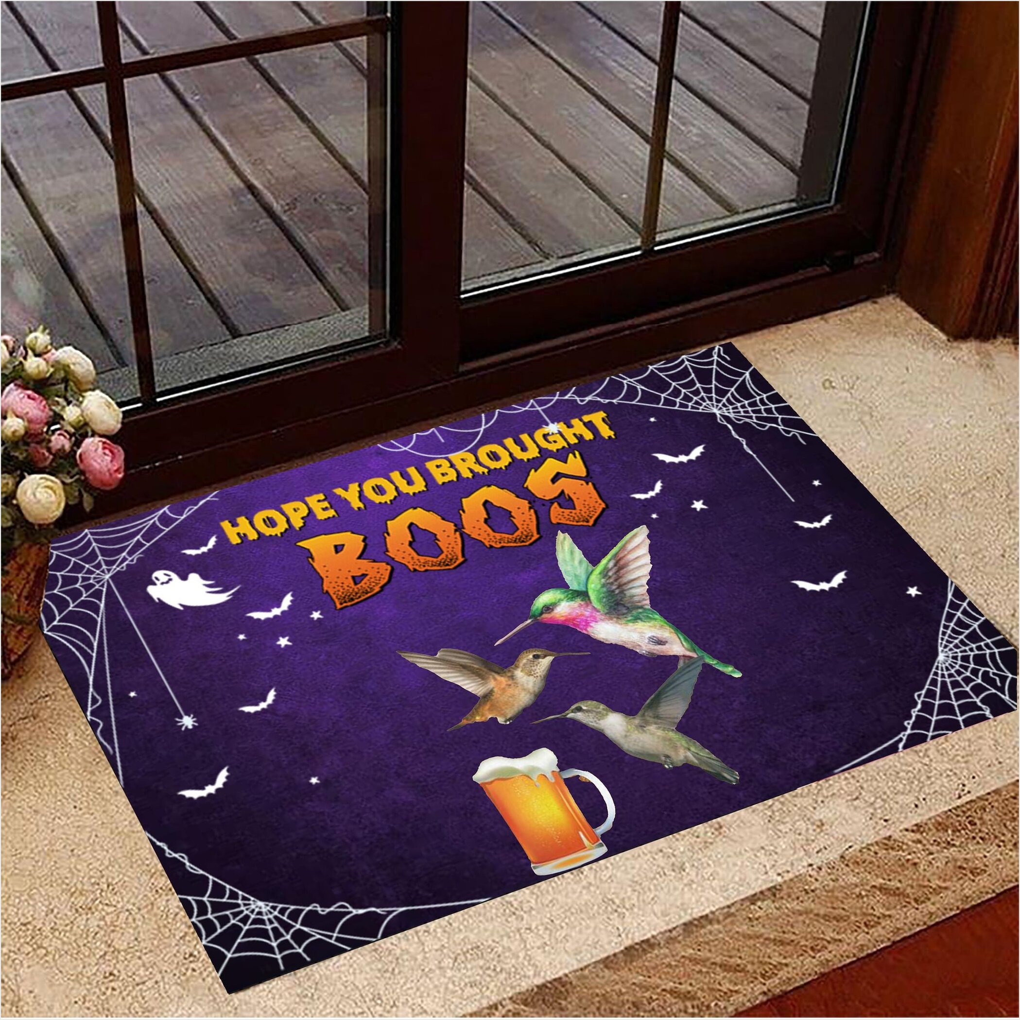Ferret You Brought Boos Doormat Welcome Home Doormat Halloween Room Decor Gifts For Besties-1
