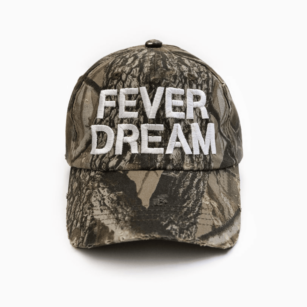Fever Dream Hat Embroidered Camo Hat Father's Day Gifts For Husband-1