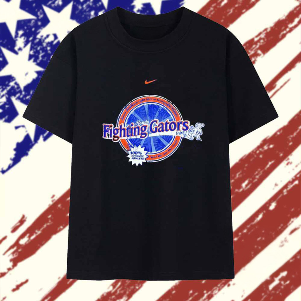 Fighting Florida Gators Logo T-Shirt Best Gift For A Basketball Fan-1