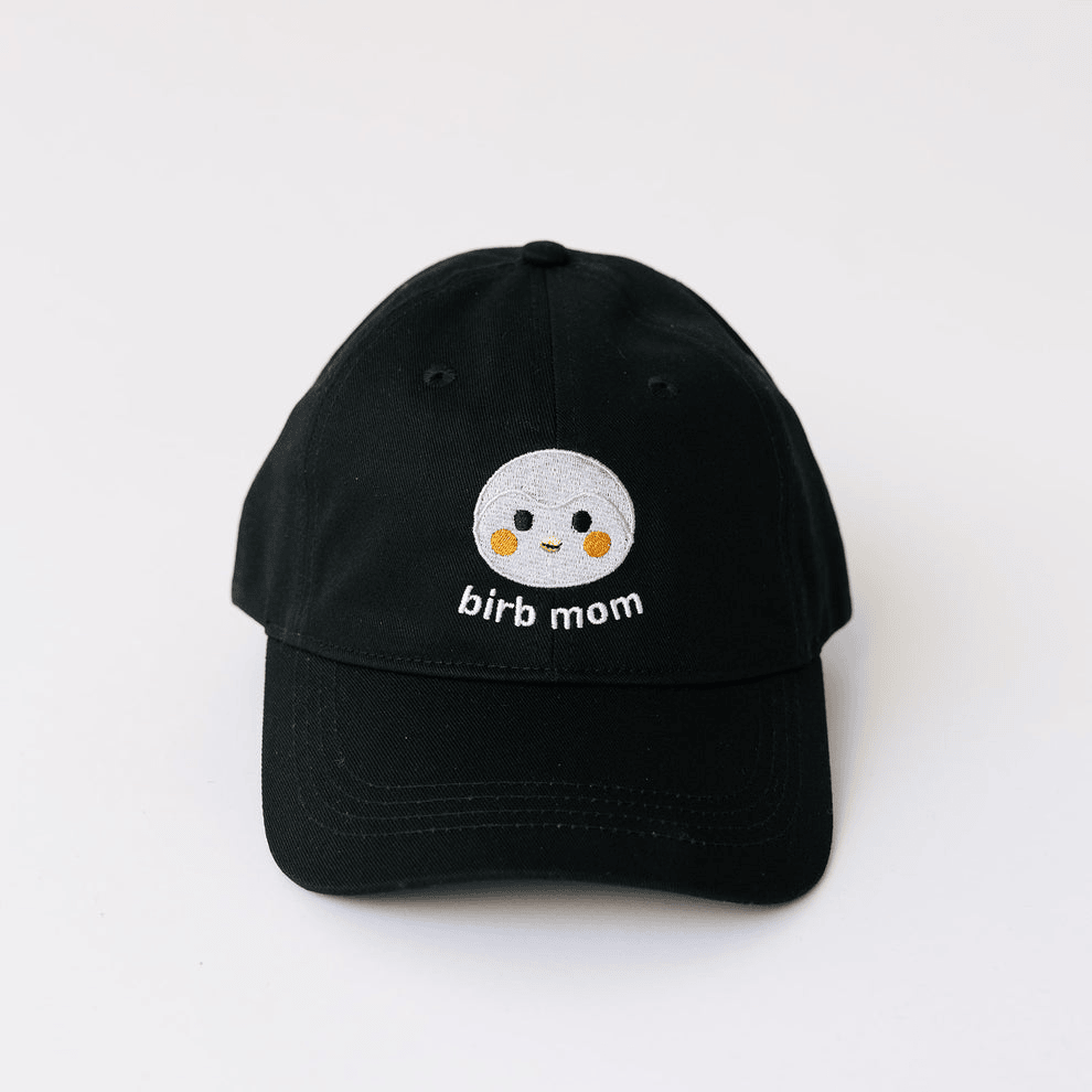 Finch Merch Finch Care Hat Birb Mom Embroidered Baseball Hat Gifts For Mom-1