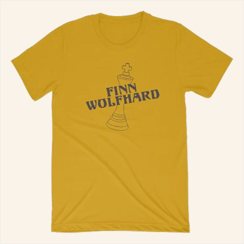 Finn Wolfhard Music Merch Chess T-Shirt Gifts For Wife Birthday Gifts For Fans-1