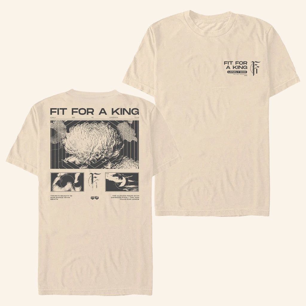 Fit For A King No Tomorrow Sand T-Shirt Present For Husband-1