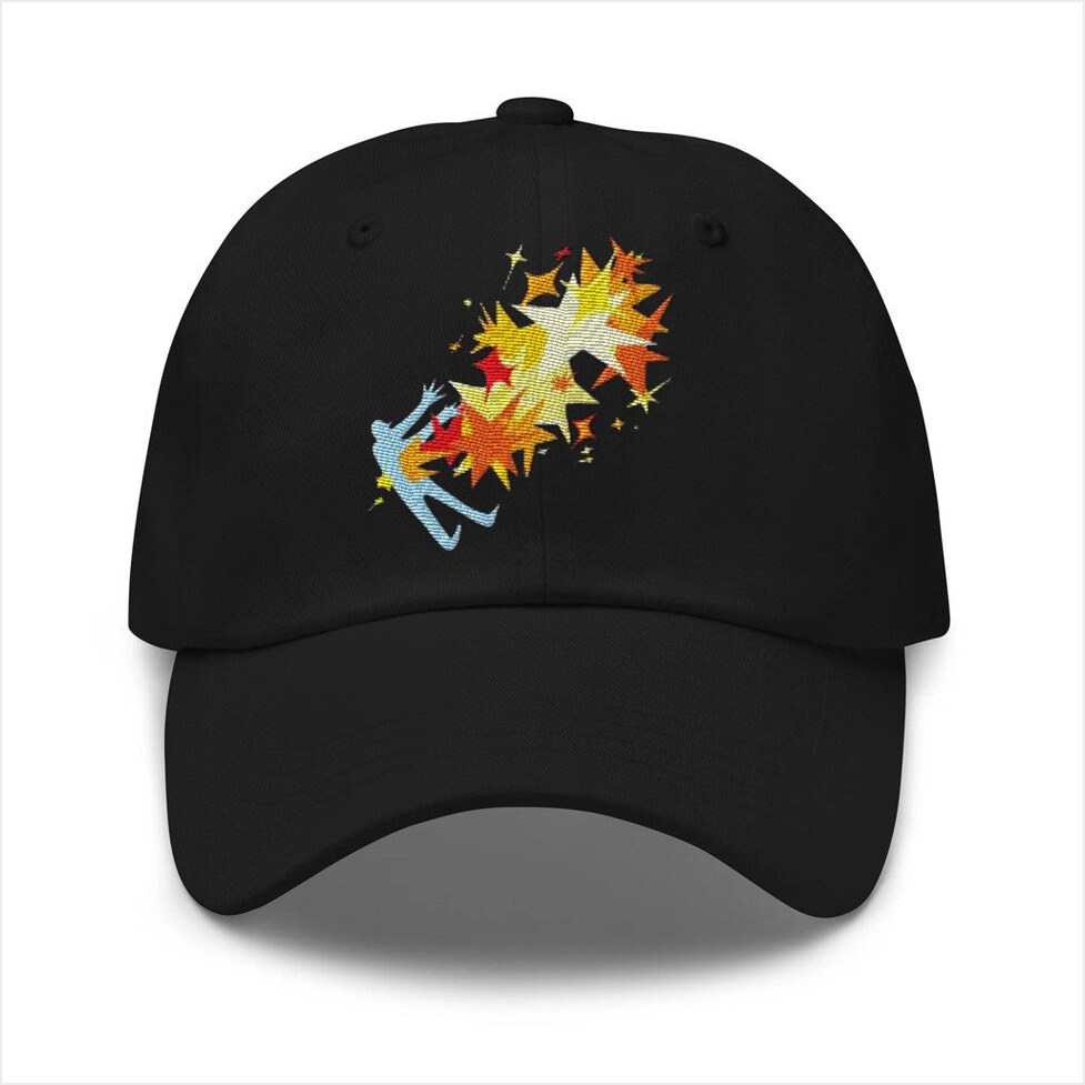 Flipturn Merch Burnout Days Corduroy Embroidered Hat Gifts For Husband Birthday Gifts For BFF-1