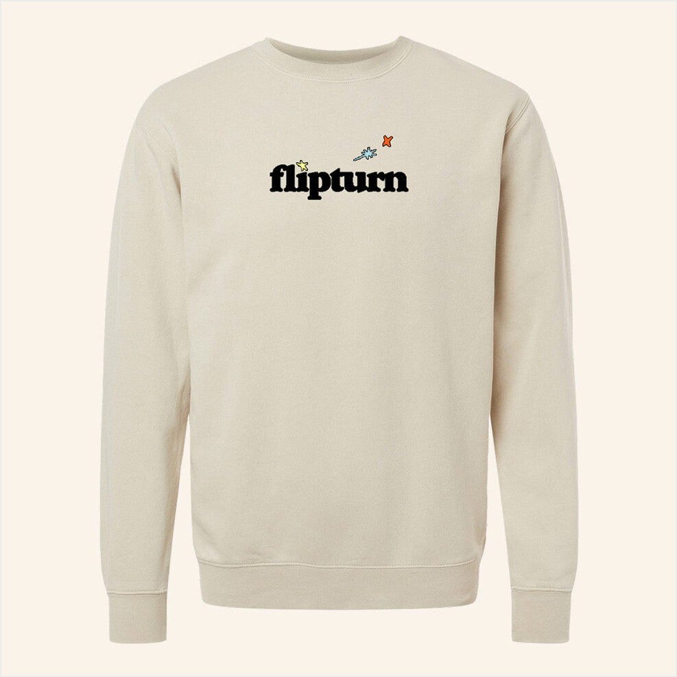 Flipturn Merch Star Crewneck Sweatshirt Unique Gifts For Her Birthday Gifts For BFF-1