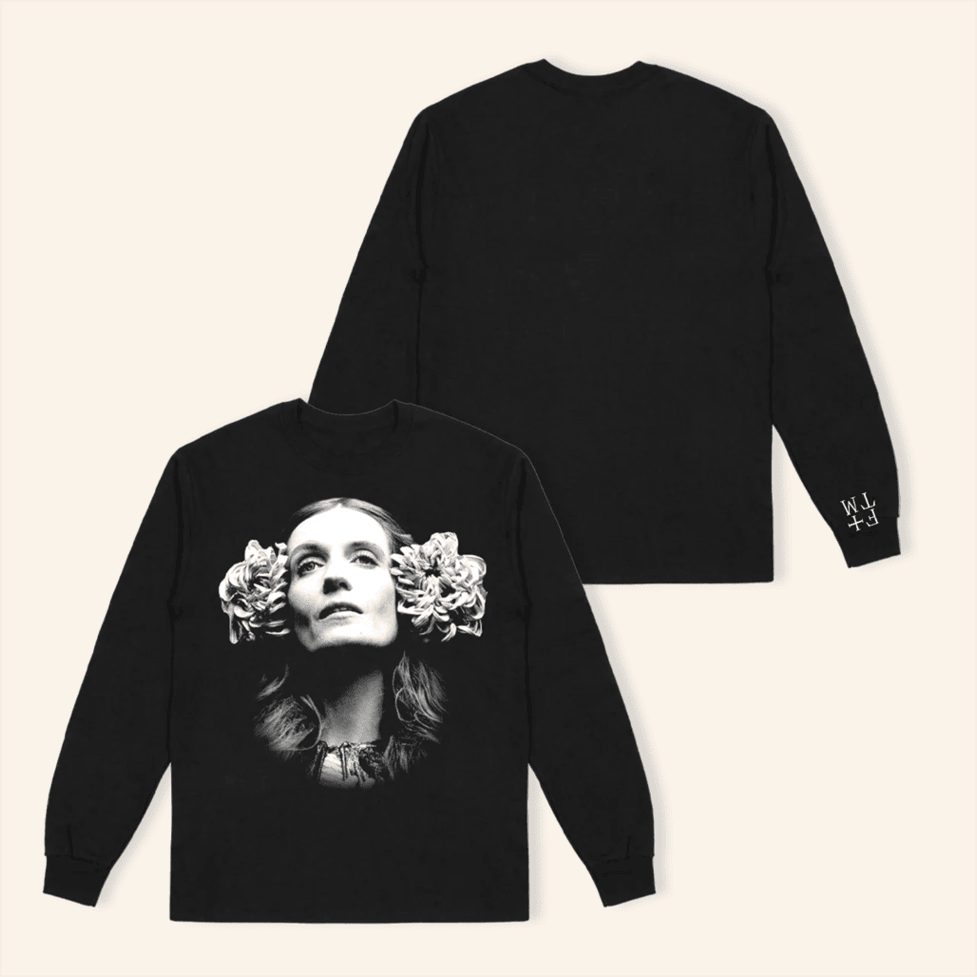 Florence And The Machine Merch Gothic Flower Long Sleeve Shirt Gifts For Him Gifts For Friends-1 Florence And The Machine Merch Gothic Flower Long Sleeve Shirt Gifts For Him Gifts For Friends-1