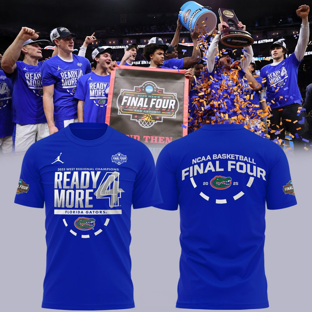 Florida Gators 2025 NCAA Final Four Regional Champions T-Shirt Florida Gators Merch Husband Gift-1