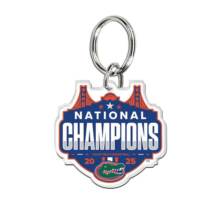 Florida Gators 2025 NCAA Men's Basketball National Champions Acrylic Keychain Gifts For Fans-1
