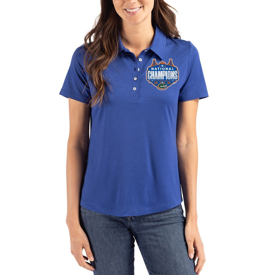 Florida Gators 2025 NCAA Men's Basketball National Champions Royal Polo Shirt Gifts For Wife-1