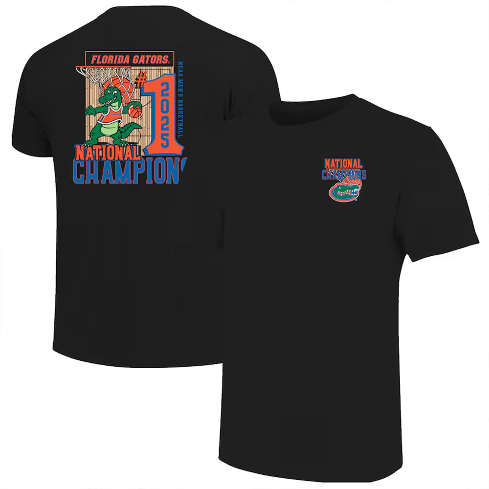 Florida Gators 2025 NCAA Men's Basketball National Champions T-Shirt Gifts For Husband-1